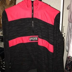 PINK raincoat pullover